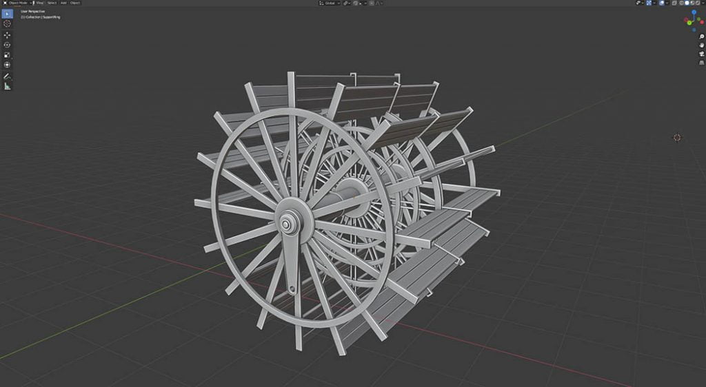 Wheel Paddle Shot2