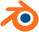 BlenderLogoBk_128