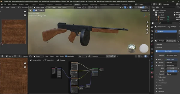 Thompson Submachine Gun - Image 2