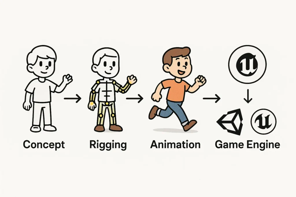 Game Character Animation