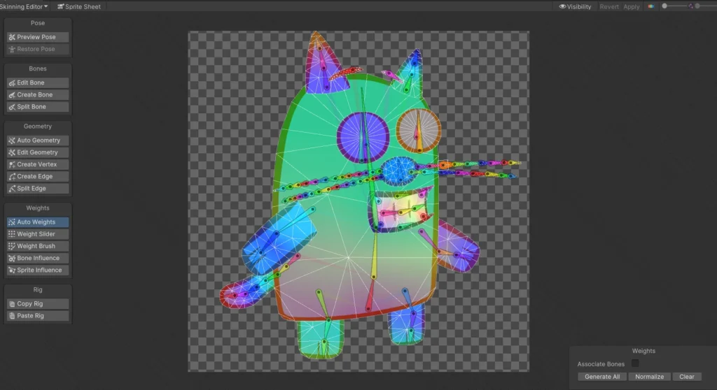 CalueSet Rigging