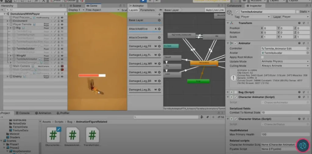  develop non-player characters (NPCs)