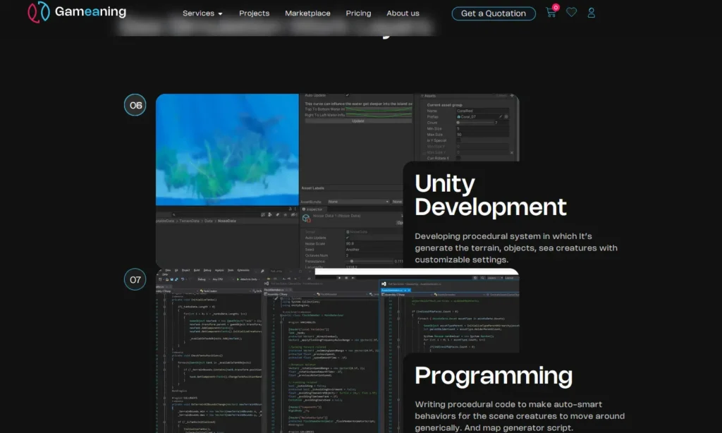 Game development