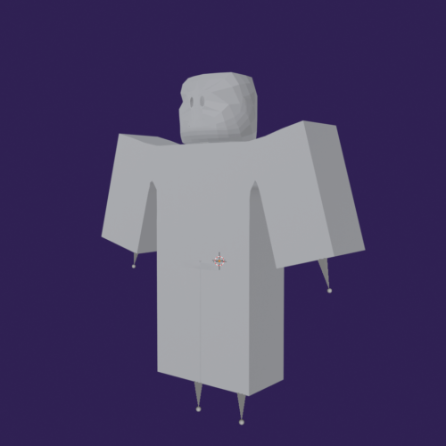 Roblox R15 blocky Template