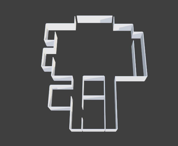 Paint and seek Architectural planning